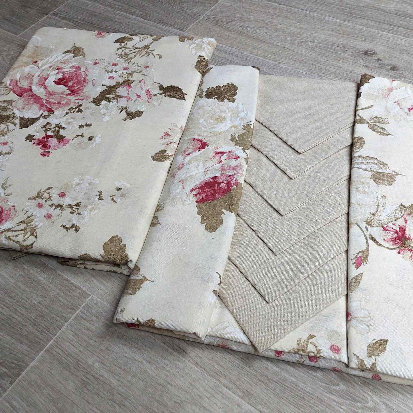 Tovaglia in Cotone con Tovaglioli x6/x12 posti T112