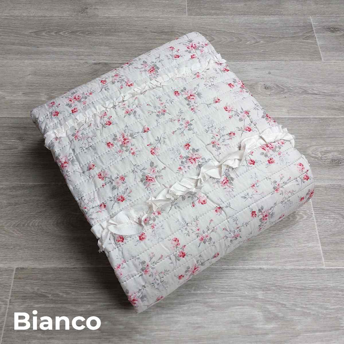 Copriletto Trapuntato leggero con Rouche - Provence