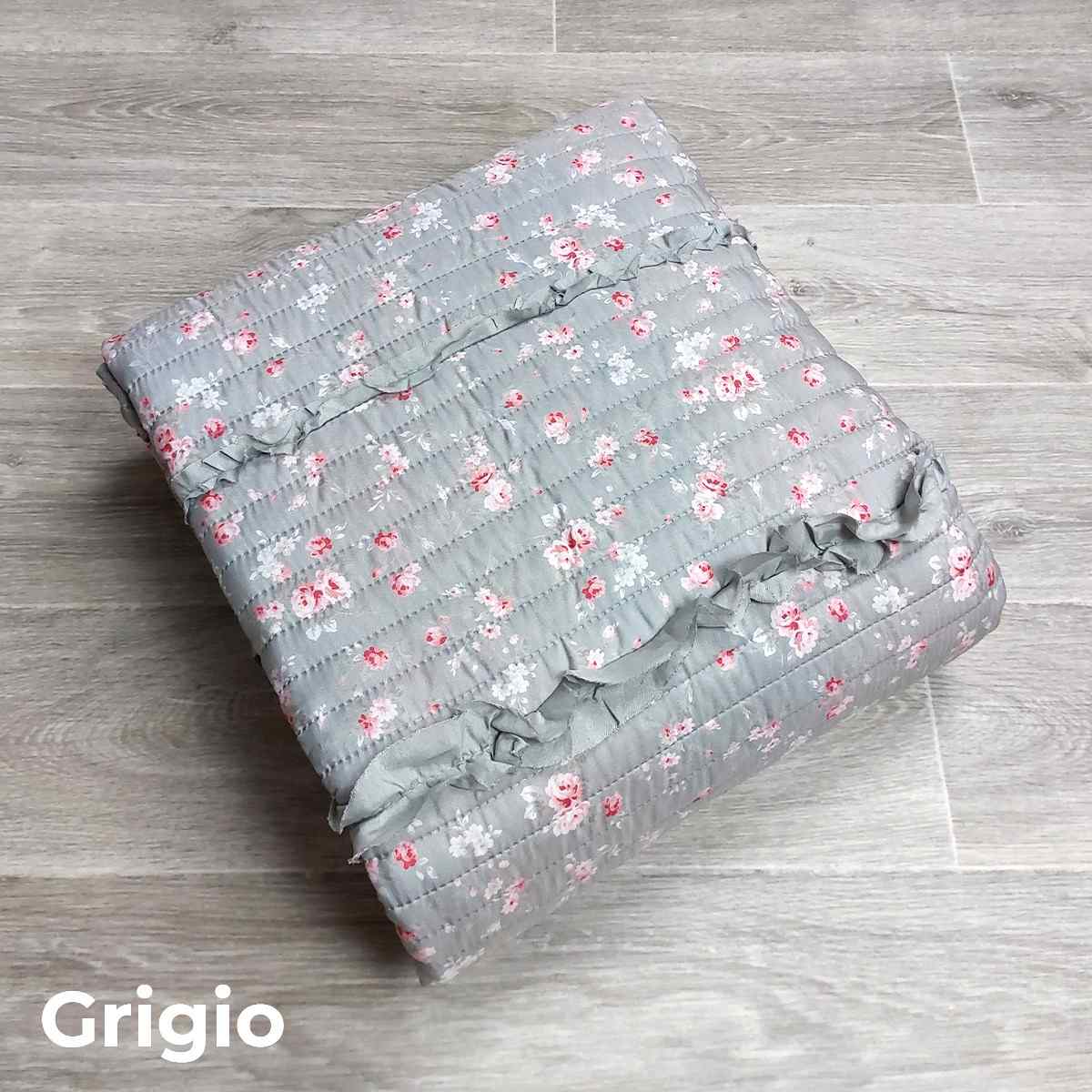 Copriletto Trapuntato leggero con Rouche - Provence