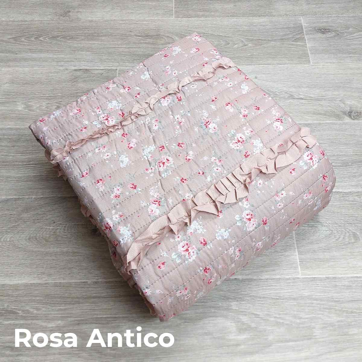 Copriletto Trapuntato leggero con Rouche - Provence