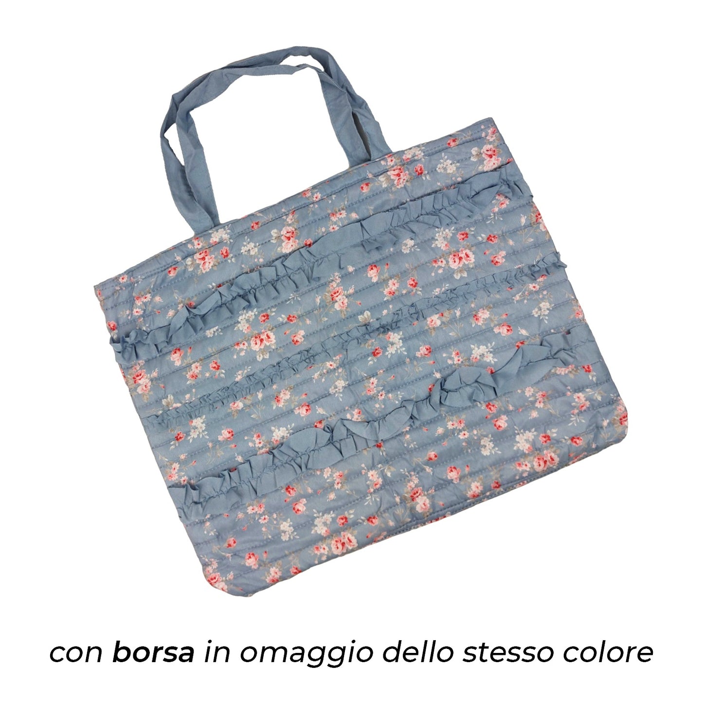 Copriletto Trapuntato leggero con Rouche - Provence