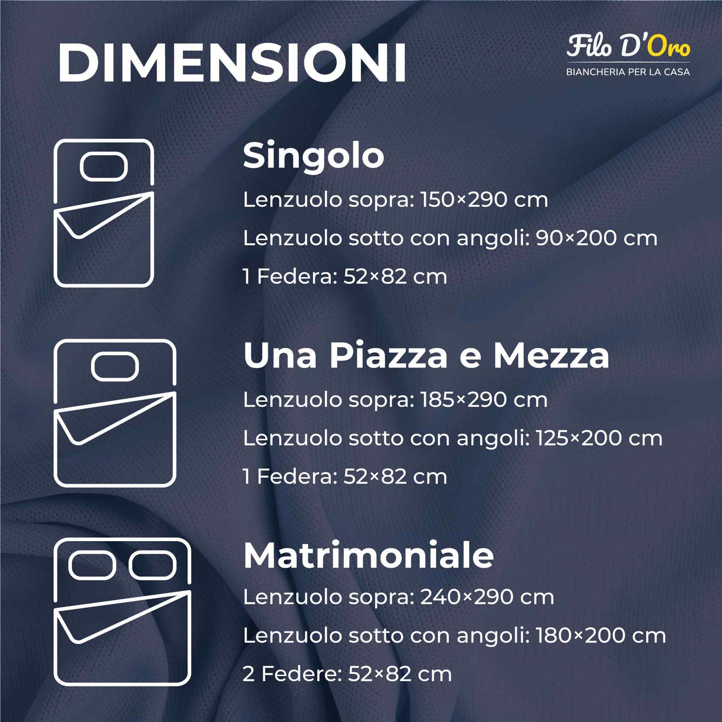 Completo lenzuola in Puro Cotone dimensioni varie - M153 (Rosa)