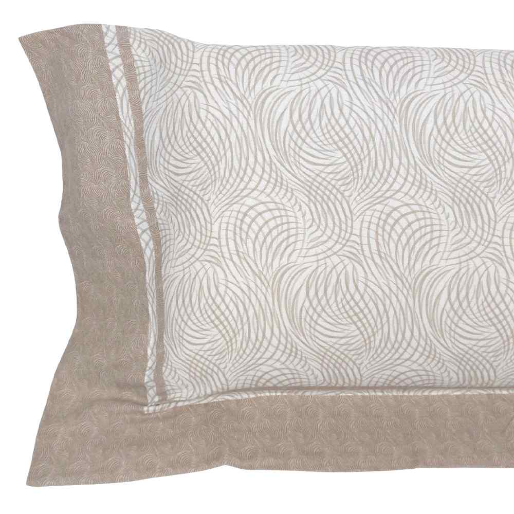 Completo Lenzuola in Flanella Matrimoniale - F117 (Beige)