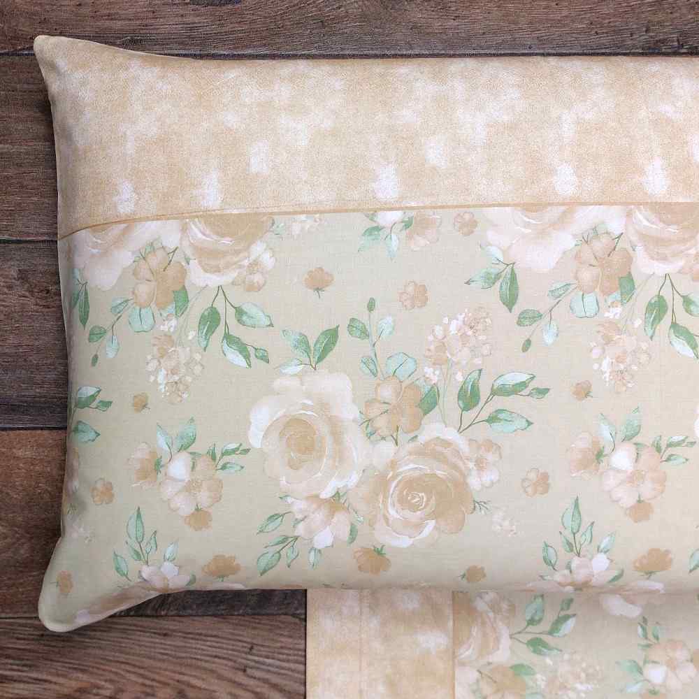 Completo Lenzuola in Puro Cotone Matrimoniale M120 (Beige)