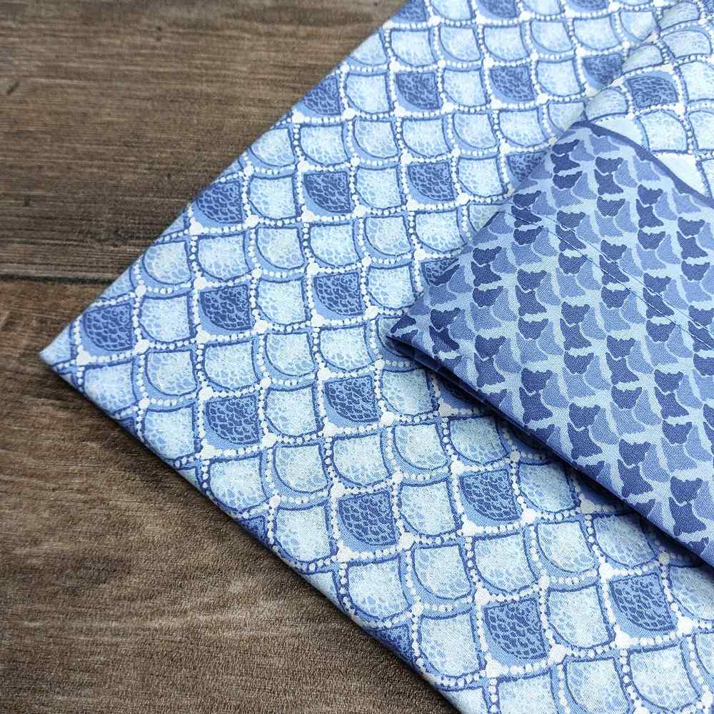 Completo lenzuola in Puro Cotone dimensioni varie - M153 (Azzurro)