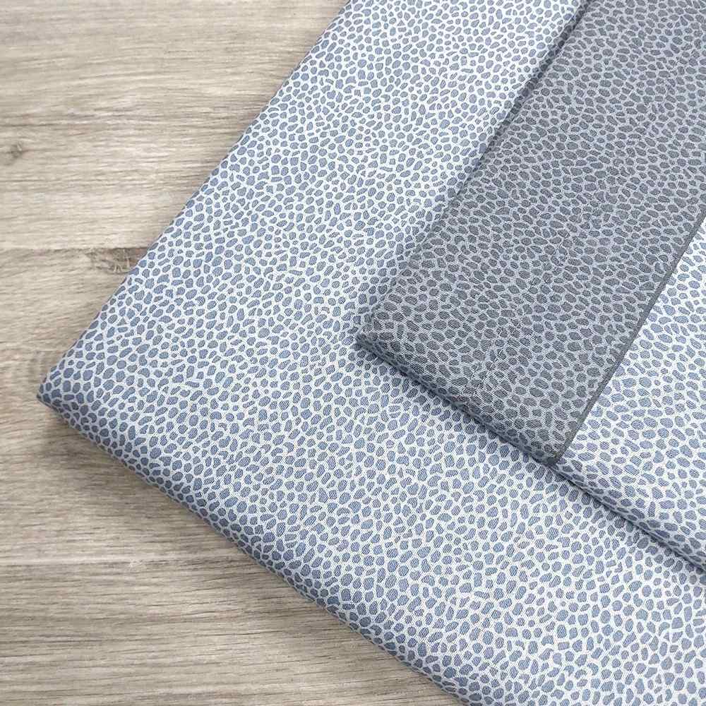 Completo Lenzuola in Flanella Matrimoniale - F106 (Grigio)