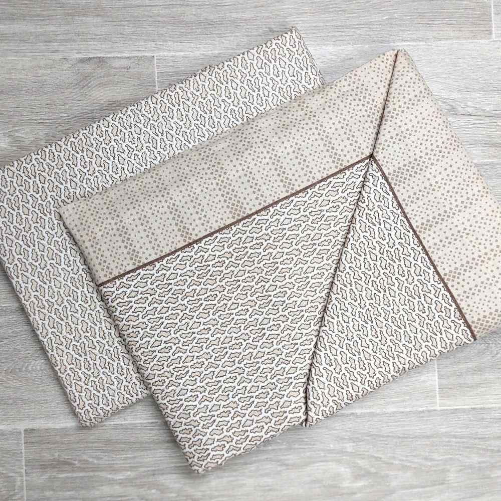 Completo Lenzuola in Flanella dimensioni varie - F115 (Beige)