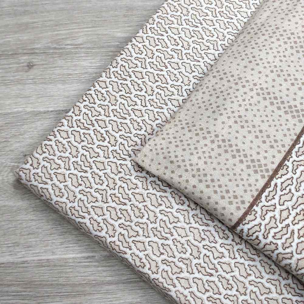 Completo Lenzuola in Flanella dimensioni varie - F115 (Beige)