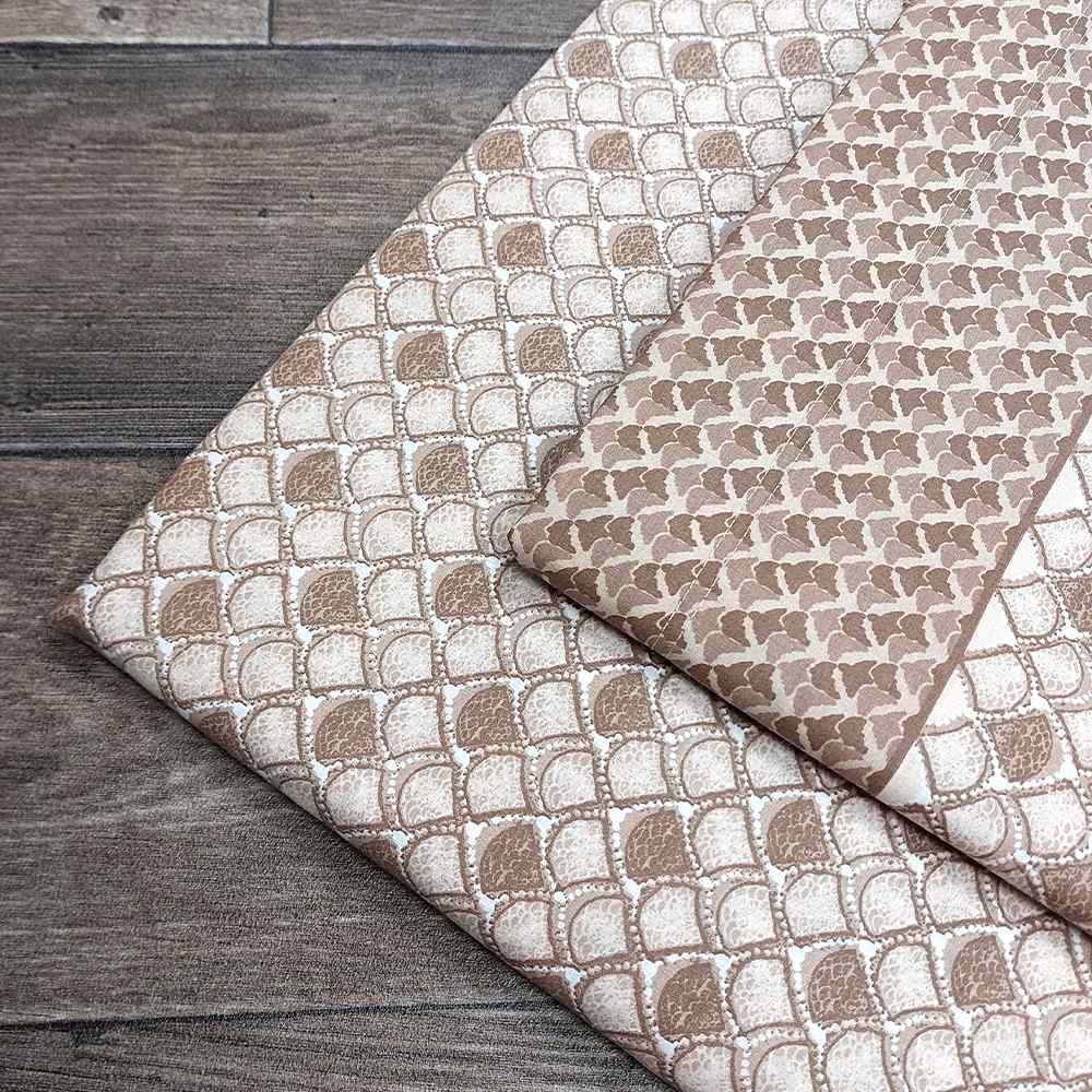 Completo lenzuola in Puro Cotone dimensioni varie - M153 (Beige)